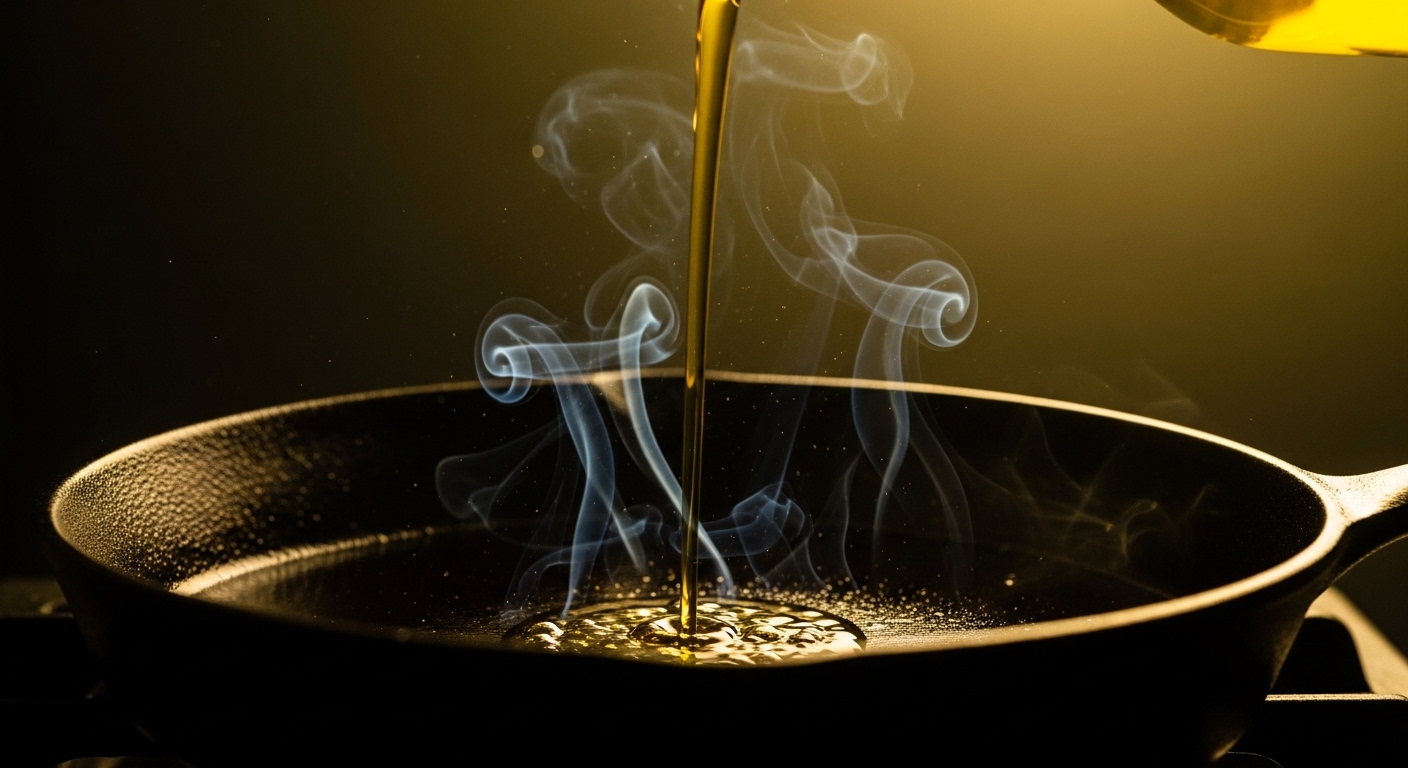 橄欖油可以加熱嗎？科學解答：發煙點、氧化穩定性與高溫烹飪完整指南